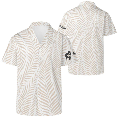 Mr.Shit Mens Hawaiian Shirt - Floral 2 Men's Hawaiian Casual Shirts 42 $