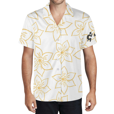 Mr.Shit Mens Hawaiian Shirt - Floral 4 Men's Hawaiian Casual Shirts 42 $