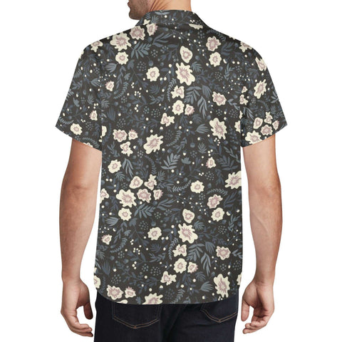 Mr.Shit Mens Hawaiian Shirt - Floral Men's Hawaiian Casual Shirts 42 $