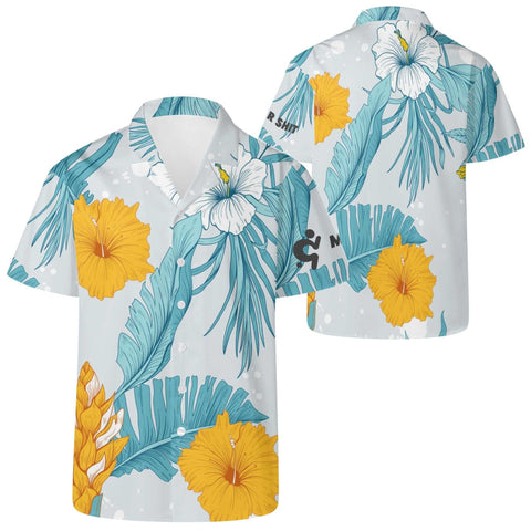 Mr.Shit Mens Hawaiian Shirt - Tropical 10 Men's Hawaiian Casual Shirts 42 $