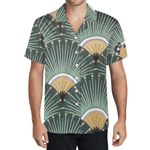 Mr.Shit Mens Hawaiian Shirt - Tropical 11 Men's Hawaiian Casual Shirts 42 $