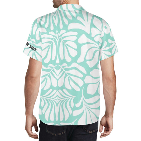 Mr.Shit Mens Hawaiian Shirt - Tropical 12 Men's Hawaiian Casual Shirts 42 $