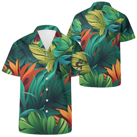 Mr.Shit Mens Hawaiian Shirt - Tropical 14 Men's Hawaiian Casual Shirts 42 $