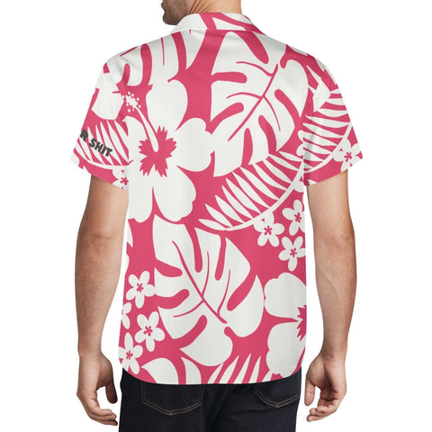 Mr.Shit Mens Hawaiian Shirt - Tropical 2 Men's Hawaiian Casual Shirts 42 $