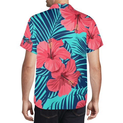 Mr.Shit Mens Hawaiian Shirt - Tropical 6 Men's Hawaiian Casual Shirts 42 $