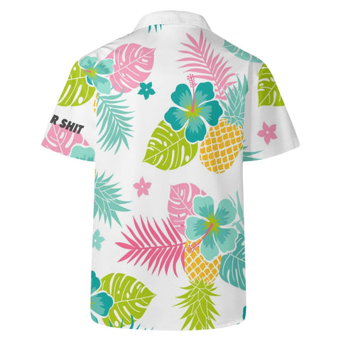 Mr.Shit Mens Hawaiian Shirt - Tropical Men's Hawaiian Casual Shirts 42 $