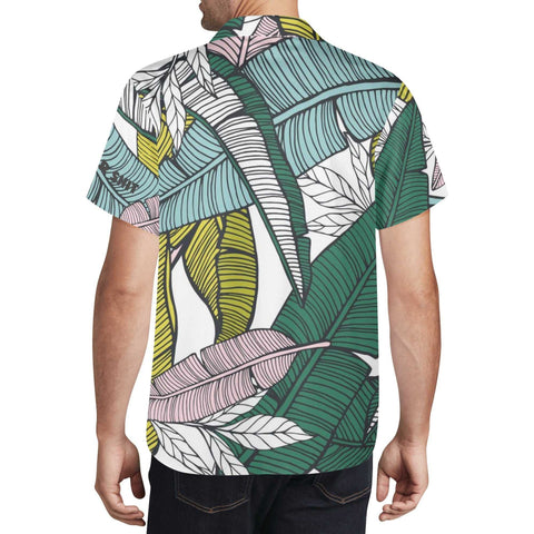 Mr.Shit Mens Hawaiian Shirt - Tropical 7 Men's Hawaiian Casual Shirts 42 $