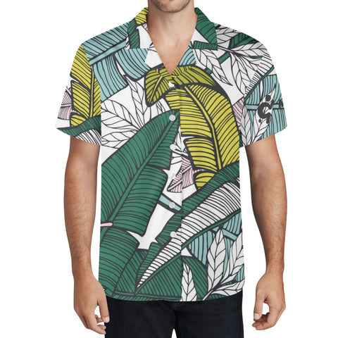Mr.Shit Mens Hawaiian Shirt - Tropical 7 Men's Hawaiian Casual Shirts 42 $