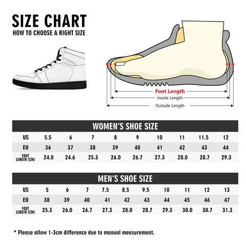 Mr.Shit Men's High Top Leather Sneakers Shoes & Footwear 104 $