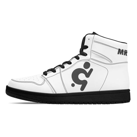 Mr.Shit Men's High Top Leather Sneakers Shoes & Footwear 104 $