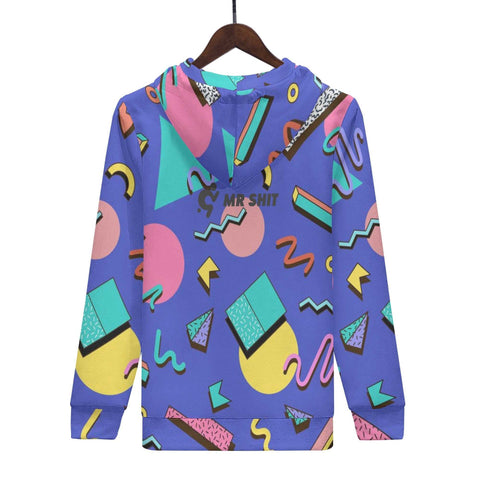Mr.Shit Mens Hoodie - 90s Pattern 3 Men's Hoodies 39 $