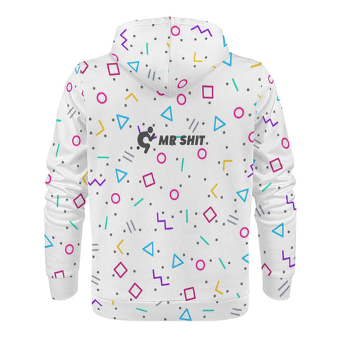 Mr.Shit Mens Hoodie - 90s Pattern Men's Hoodies 39 $
