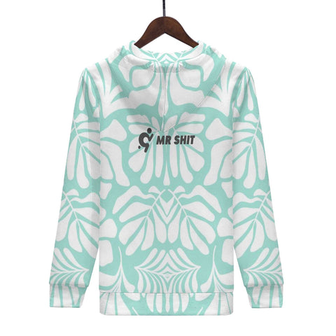 Mr.Shit Mens Hoodie - Blue Pattern 2 Men's Hoodies 39 $