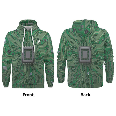 Mr.Shit Mens Hoodie - Computer Circuit Men's Hoodies 39 $