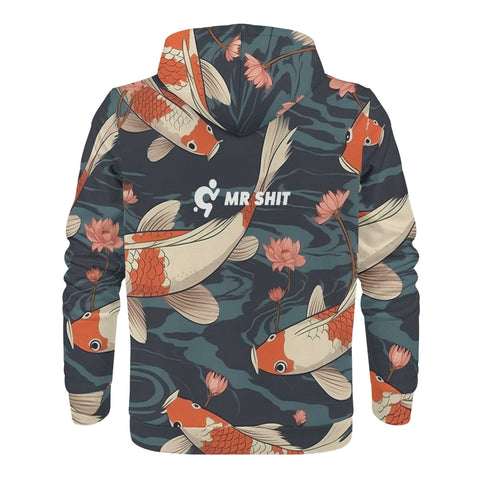 Mr.Shit Mens Hoodie - Coy Fish Men's Hoodies 39 $