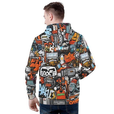 Mr.Shit Mens Hoodie - Graffiti Men's Hoodies 39 $