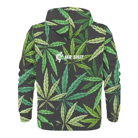 Mr.Shit Mens Hoodie - Super Green Men's Hoodies 39 $