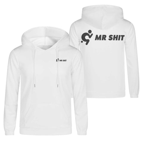 Mr.Shit Men's Lightweight Hoodie - Logo on the back Men's Hoodies 51 $