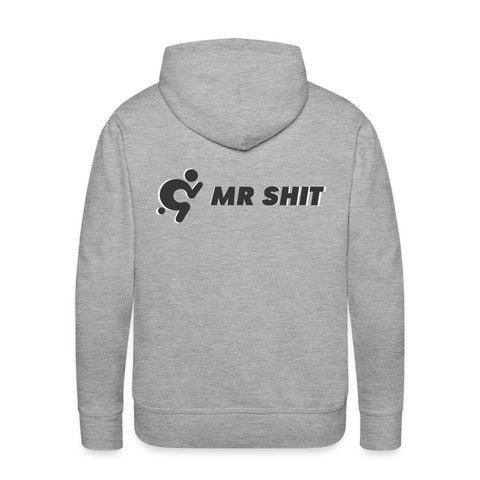 Mr.Shit Men’s Premium Hoodie - Black Logo - Logo on Back Men's Hoodies 75 $