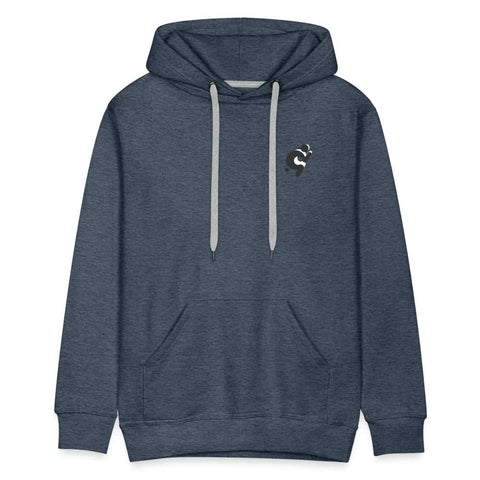 Mr.Shit Men’s Premium Hoodie - Black Logo - Logo on Back Men's Hoodies 75 $