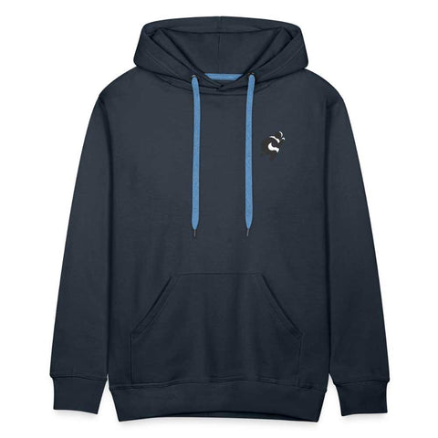 Mr.Shit Men’s Premium Hoodie - Black Logo - Logo on Back Men's Hoodies 75 $