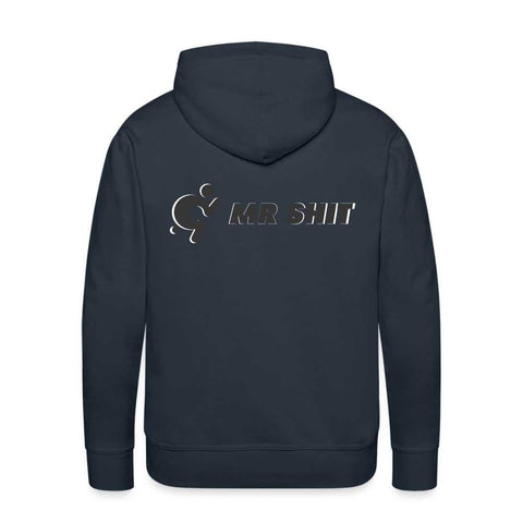Mr.Shit Men’s Premium Hoodie - Black Logo - Logo on Back Men's Hoodies 75 $