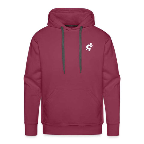 Mr.Shit Men’s Premium Hoodie - White Logo on Colour - Logo on Back Men's Hoodies 75 $