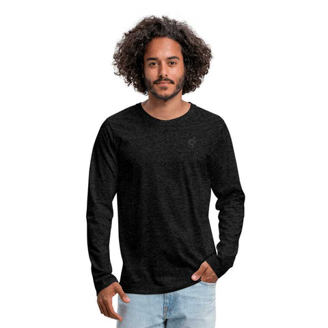 Mr.Shit Men's Premium Long Sleeve Top - Logo on Back Men's Long Sleeve Tops 46 $