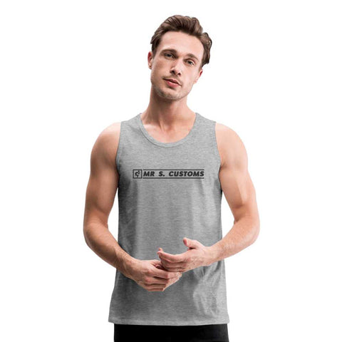 Mr.Shit Men’s Premium Tank Mr S - Men's Tank Tops 50 $