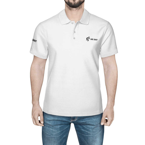 Mr.Shit Men's Polo Shirt Men's Polo Shirts 49 $