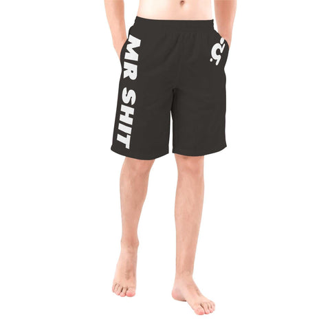 Mr.Shit Mens Shorts - Black V1 Men's Shorts 38 $