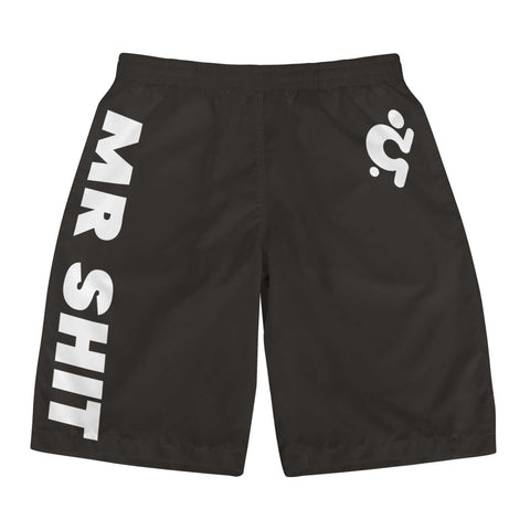 Mr.Shit Mens Shorts - Black V1 Men's Shorts 38 $