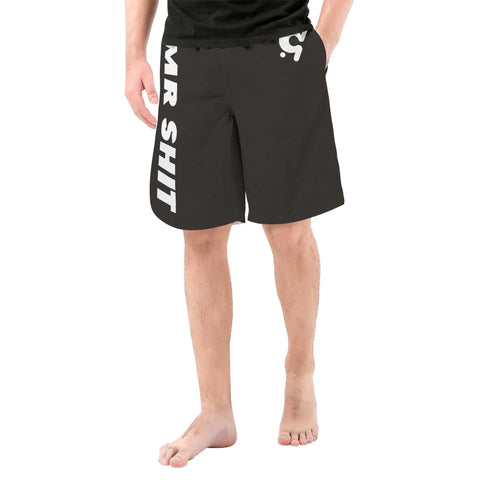 Mr.Shit Mens Shorts - Black V1 Men's Shorts 38 $