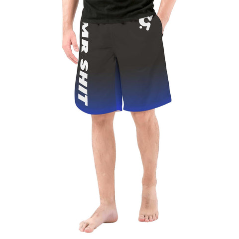Mr.Shit Mens Shorts - Blue V1 Men's Shorts 38 $