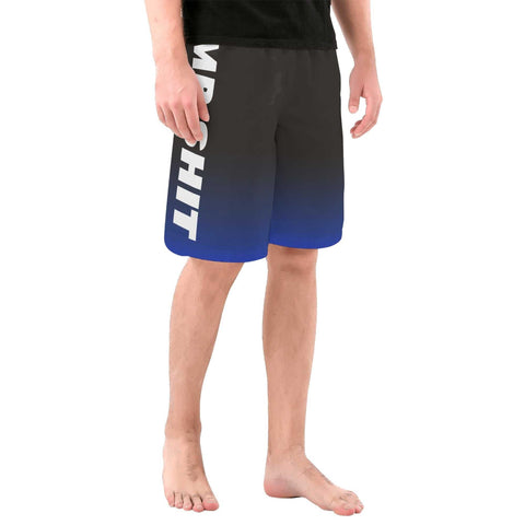 Mr.Shit Mens Shorts - Blue V1 Men's Shorts 38 $