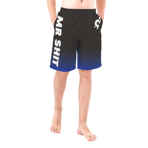 Mr.Shit Mens Shorts - Blue V1 Men's Shorts 38 $