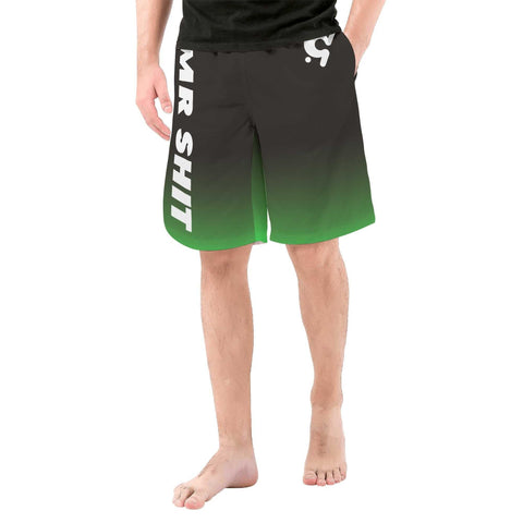 Mr.Shit Mens Shorts - Green V1 Men's Shorts 38 $