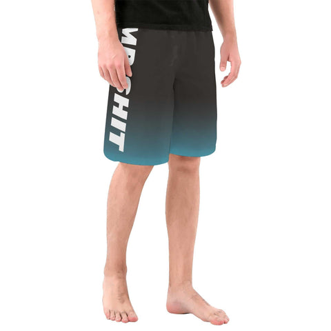 Mr.Shit Mens Shorts - Light Blue V1 Men's Shorts 38 $