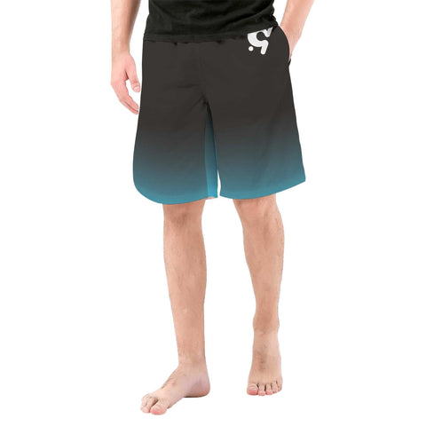 Mr.Shit Mens Shorts - Light Blue V2 Men's Shorts 38 $