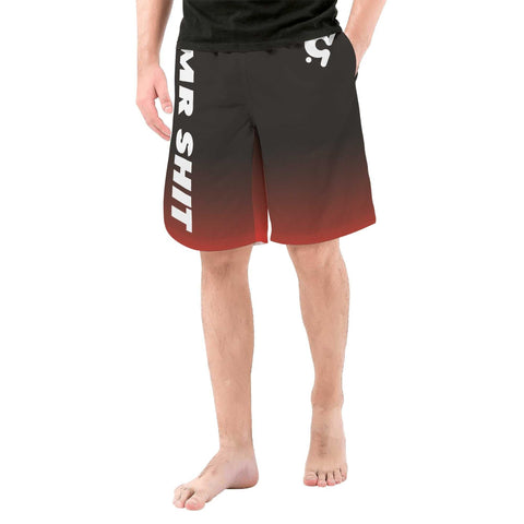 Mr.Shit Mens Shorts - Red V1 Men's Shorts 38 $