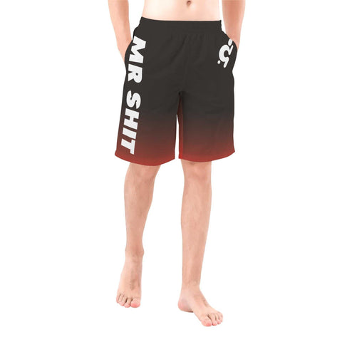 Mr.Shit Mens Shorts - Red V1 Men's Shorts 38 $