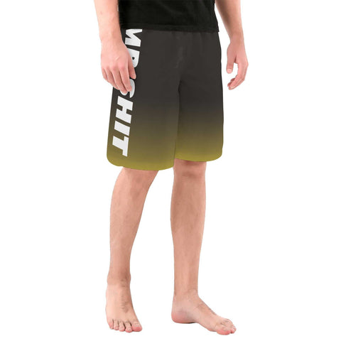 Mr.Shit Mens Shorts - Yellow V1 Men's Shorts 38 $