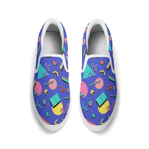 Mr.Shit Mens Slip On Shoes - 90s Pattern Shoes & Footwear 69 $