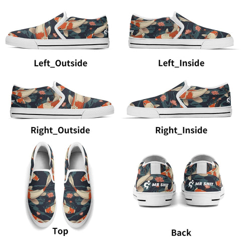 Mr.Shit Mens Slip On Shoes - Coy Fish Shoes & Footwear 69 $