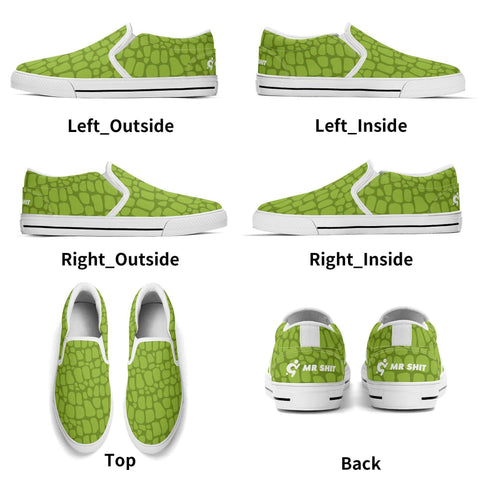 Mr.Shit Mens Slip On Shoes - Crocodile Shoes & Footwear 69 $