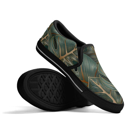 Mr.Shit Mens Slip On Shoes - Floral Shoes & Footwear 69 $