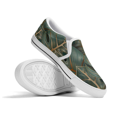 Mr.Shit Mens Slip On Shoes - Floral Shoes & Footwear 69 $