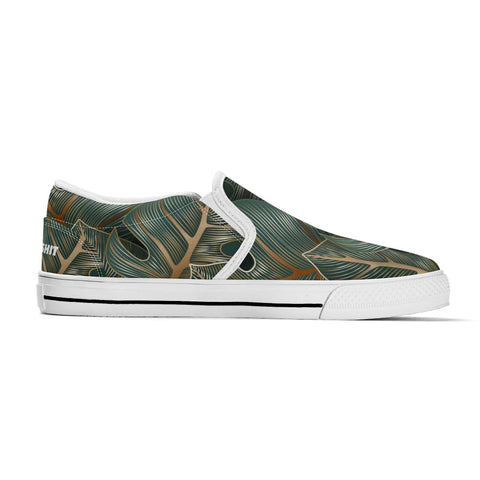 Mr.Shit Mens Slip On Shoes - Floral Shoes & Footwear 69 $