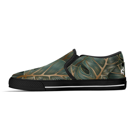 Mr.Shit Mens Slip On Shoes - Floral Shoes & Footwear 69 $