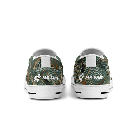 Mr.Shit Mens Slip On Shoes - Floral Shoes & Footwear 69 $